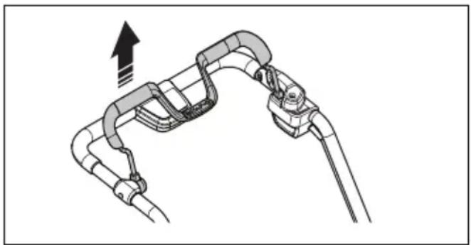 HUSQVARNA LC 551iV - Λαβή φρένου κινητήρα - 1