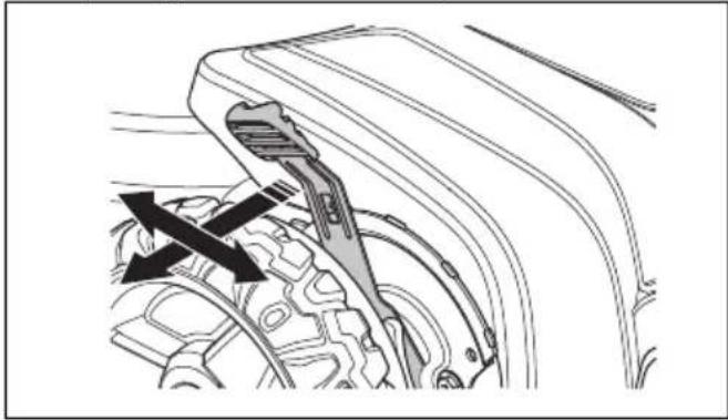 HUSQVARNA LC 551iV - Nastavení výšky sečení (LB 548i, LC 551iV) - 1