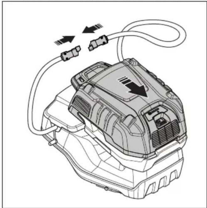 HUSQVARNA LC 551iV - Verificar o inibidor de arranque - 1