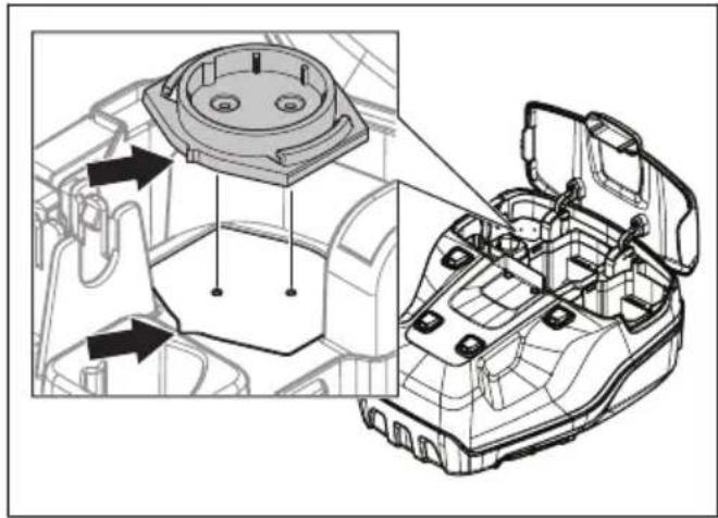 HUSQVARNA LC 551iV - Pentru a instala senzorul - 4
