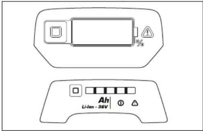 HUSQVARNA LC 551iV - Sådan oplades multibatteriet - 3