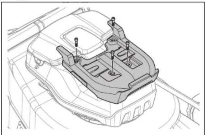 HUSQVARNA LC 551iV - За монтиране и премахване на мулти акумулатора (принадлежност) - 2