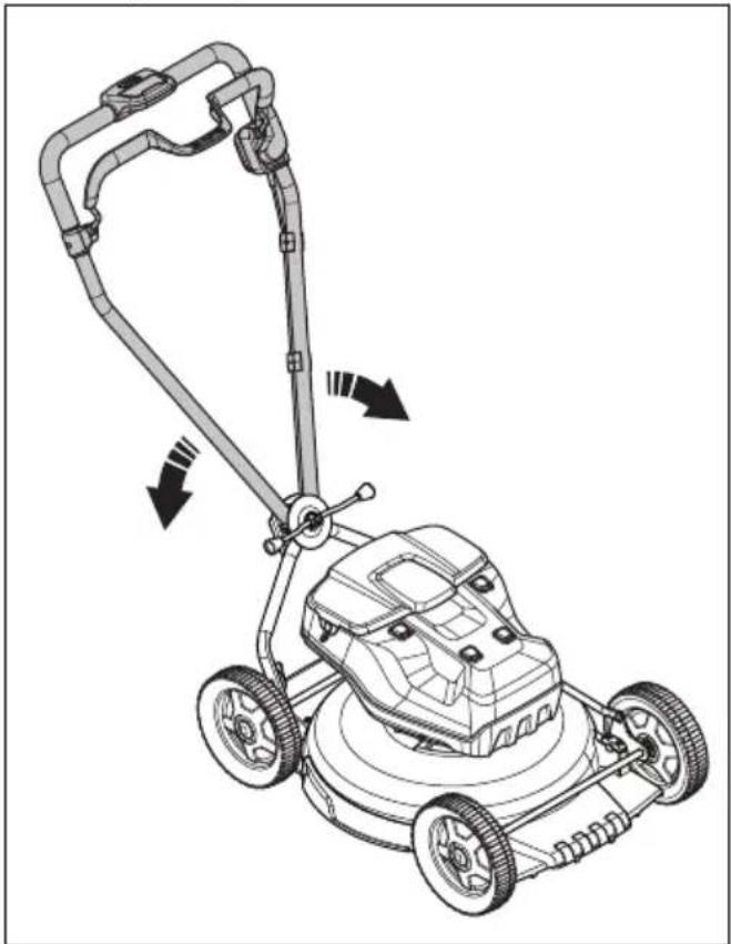 HUSQVARNA LC 551iV - Kahvan asentaminen (LB 548i, LB 553iV) - 3
