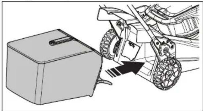 HUSQVARNA LC 551iV - De hendel monteren (LB 548i, LB 553iV) - 6