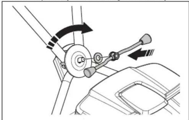 HUSQVARNA LC 551iV - Rankenos surinkimas (LB 548i, LB 553iV) - 2