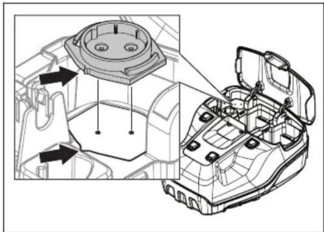 HUSQVARNA LC 551iV - Namestitev senzorja - 4