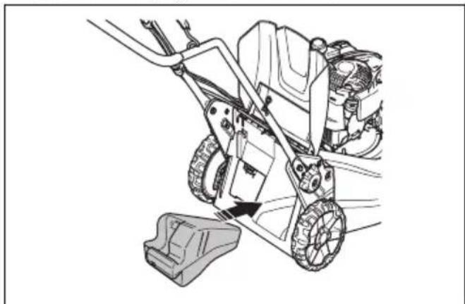 HUSQVARNA LC 551iV - De hendel monteren (LB 548i, LB 553iV) - 7
