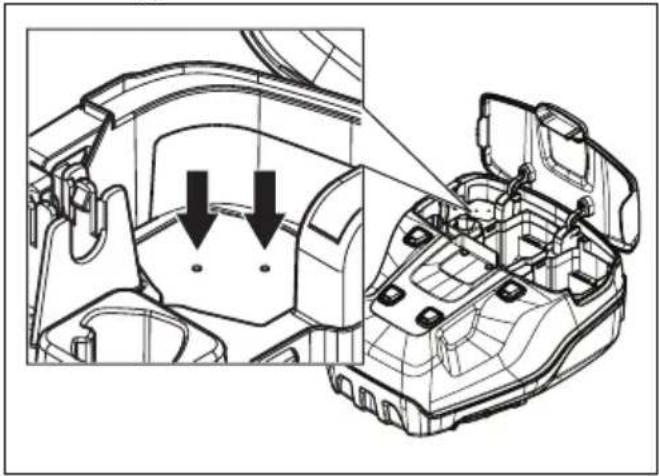 HUSQVARNA LC 551iV - Installazione del sensore - 1