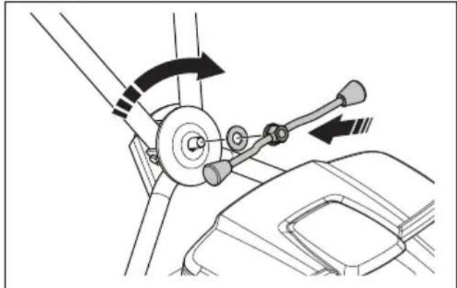 HUSQVARNA LC 551iV - 装配手柄 (LB 548i, LB 553iV) - 2