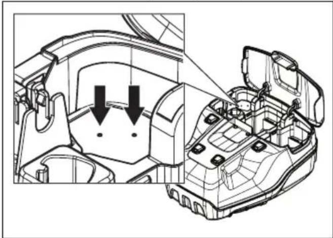 HUSQVARNA LC 551iV - Namestitev senzorja - 1