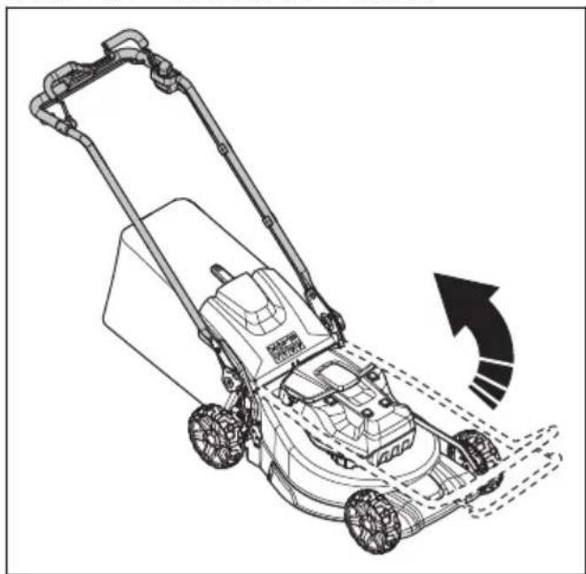 HUSQVARNA LC 551iV - 本製品を操作位置にセットする(LC 551iV) - 1