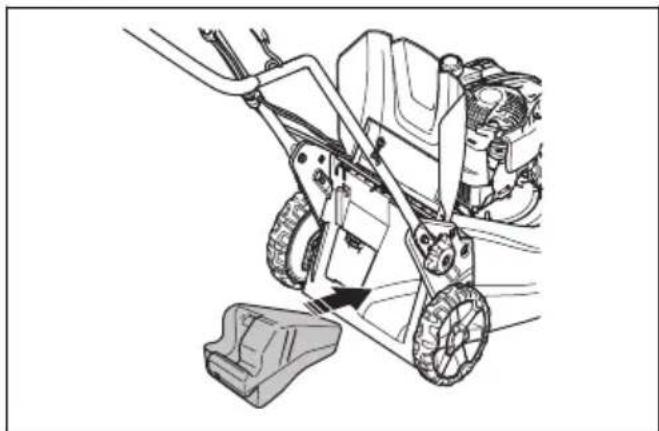 HUSQVARNA LC 551iV - Mulčešanas aizbāžna (LC 551iV piederums) montāža - 1