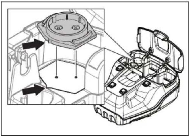HUSQVARNA LC 551iV - Sensorin asentaminen - 4
