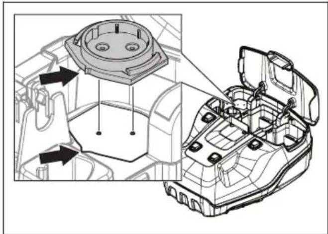 HUSQVARNA LC 551iV - Inštalácia snímača - 3