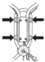 HUSQVARNA KLIPPO LB 553S e - Vibration damping system - 1