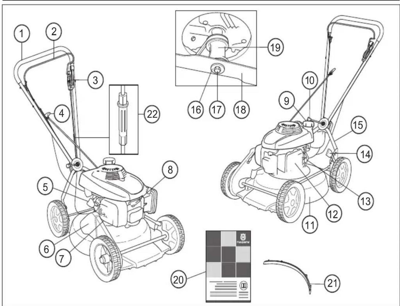 HUSQVARNA KLIPPO LB 553S e - WAS IST WAS? - 1
