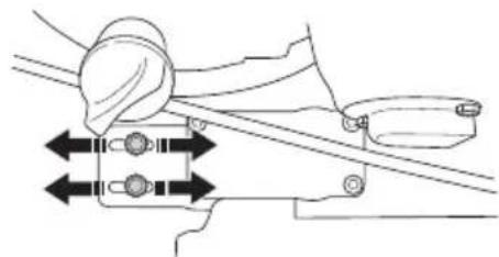 HUSQVARNA KLIPPO LB 553S e - Replacing and adjusting the centre belt - 2