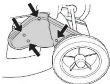 HUSQVARNA KLIPPO LB 553S e - Cambio y ajuste de la correa trapezoidal - 1