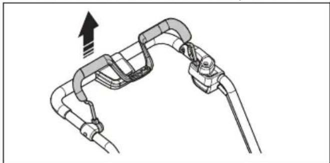 HUSQVARNA LC 353iVX - To stop the product (LC 347iVX, LC 353iVX) - 2