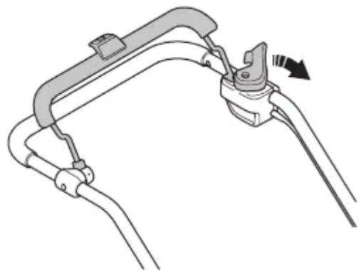 HUSQVARNA LC 353iVX - Az indításgátló ellenőrzése - 1