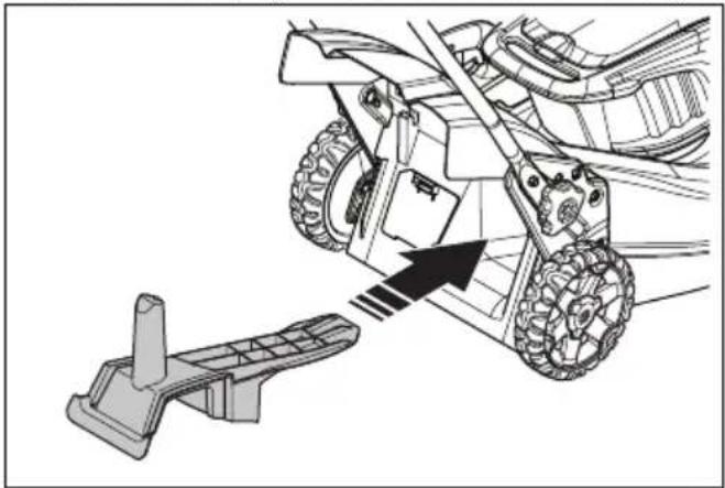 HUSQVARNA LC 353iVX - Grasopvangbak monteren - 4
