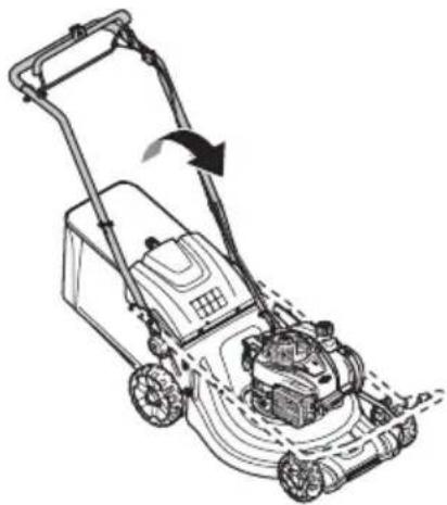 HUSQVARNA LC 551VBP - Justering at drivrem - 1