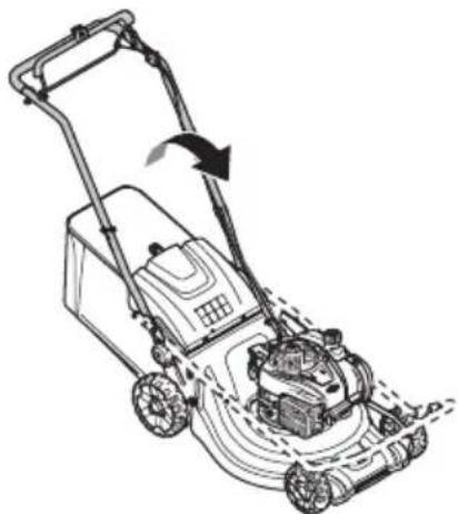 HUSQVARNA LC 551VBP - Transportstellung - 2