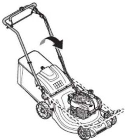 HUSQVARNA LC 551VBP - Posicao de transporte - 3