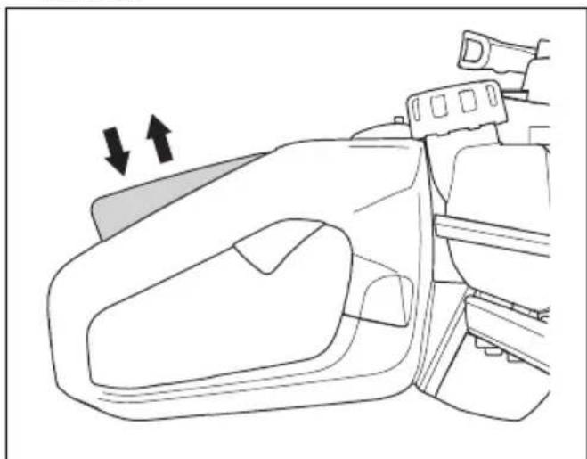 HUSQVARNA 522HDR60X - To do a check of the throttle trigger lockout - 2
