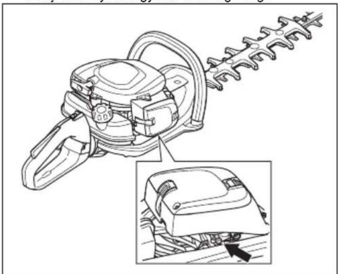 HUSQVARNA 522HDR60X - Slik justerer du tomgangsturtallet - 1