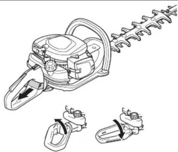 HUSQVARNA 522HD60X - Rankenos reguliavimas - 1