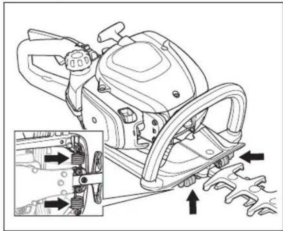 HUSQVARNA 522HD60S - Safety devices on the product - 7