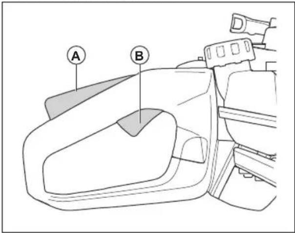 HUSQVARNA 522HD60S - Dispositivos de segurança no produto - 2