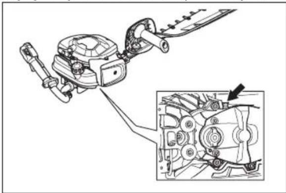 HUSQVARNA 522HS75S - Para lubricar la caja de engranajes - 1