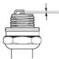 HUSQVARNA 522HS75S - To examine the spark plug - 2
