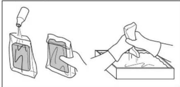 HUSQVARNA 522HS75S - To apply oil to the air filter - 3