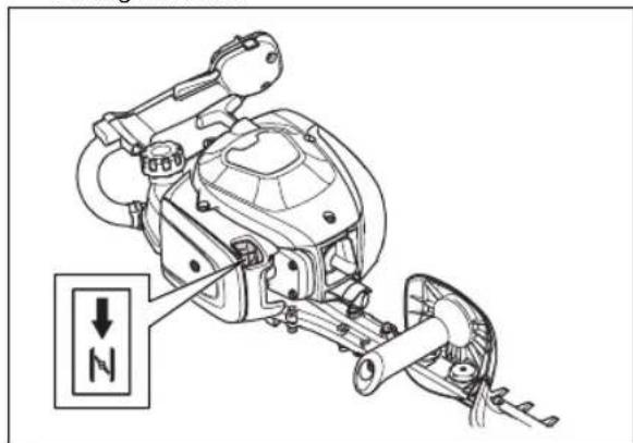 HUSQVARNA 522HS75S - Para arrancar el producto con el motor frío - 1
