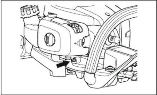 HUSQVARNA 322HD60 - Pour lubrifier le carter d'engrenage - 1