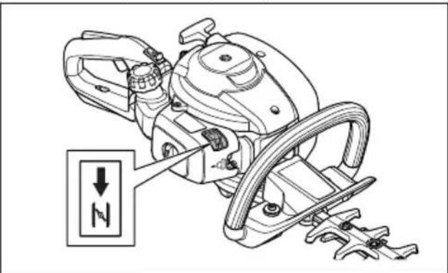 HUSQVARNA 322HD60 - Zagon izdelka s hladnim motorjem - 1
