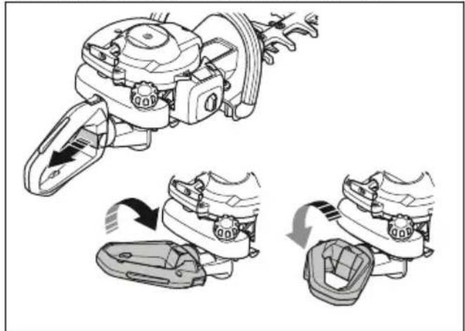 HUSQVARNA 322HD60 - Roktura regulēšana - 1