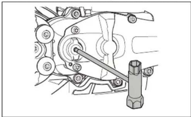 HUSQVARNA 322HD60 - Pour examiner les lames - 1