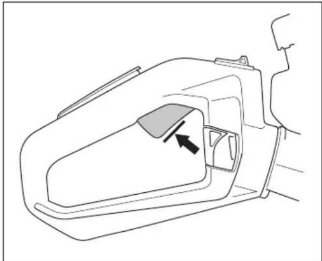 HUSQVARNA 322HD60 - Για τον έλεγχο της ασφάλειας σκανδάλης γκαζιού - 3
