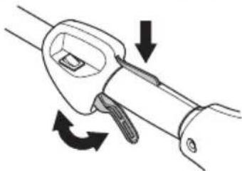 HUSQVARNA 122LK - Throttle trigger lockout - 4