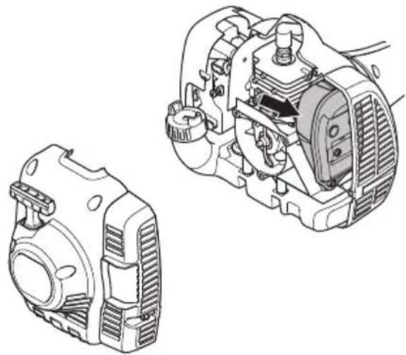 HUSQVARNA 122LK - Lyddæmper - 3