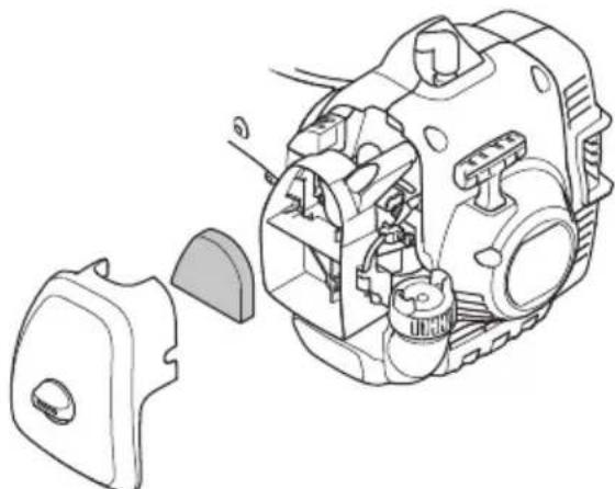 HUSQVARNA 122LK - İki parçalı mil - 3