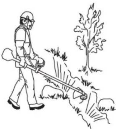 HUSQVARNA 122LK - Základní bezpečnostní pravidla - 2