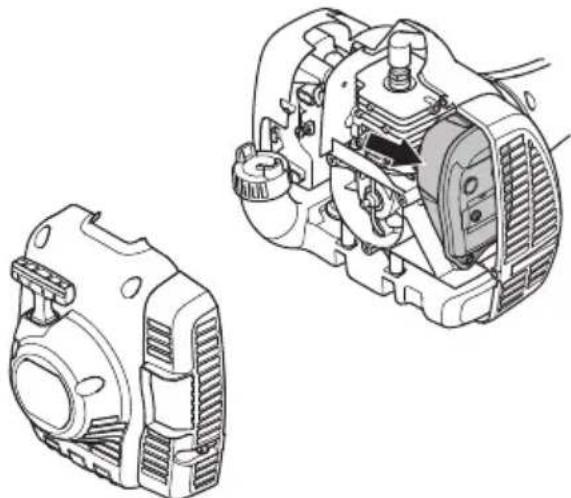 HUSQVARNA 122LK - Äänenvaimennin - 3