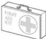 HUSQVARNA 122LK - EHBO-KIT - 1