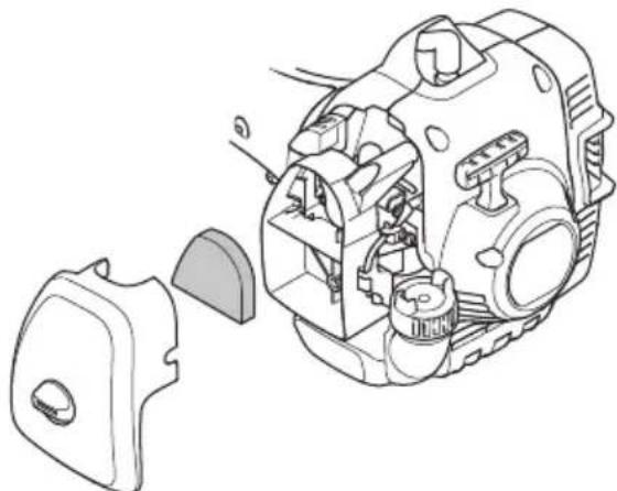 HUSQVARNA 122LK - Delbar styrestang - 3