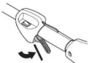 HUSQVARNA 122LK - Blokada dźwigni gazu - 2